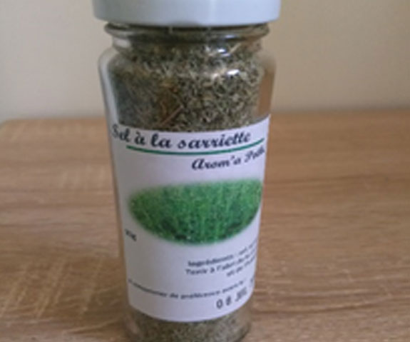 Sel à la sarriette Terroir d'Azergues