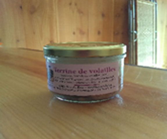 Terriine de volaille 180 g Terroir d'Azergues